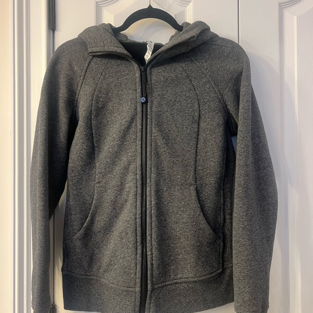 Lululemon Athletica Black and Gray Hoodie